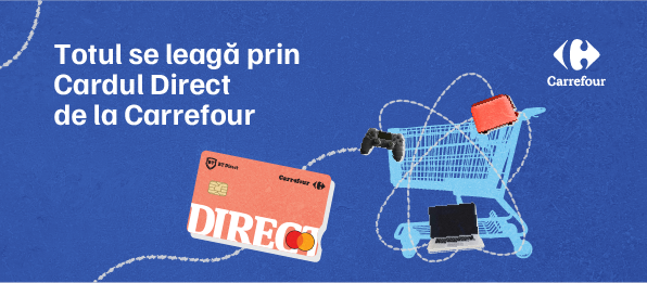 Totul se leagă prin Cardul Direct de la Carrefour Totul se leagă prin Cardul Direct de la Carrefour