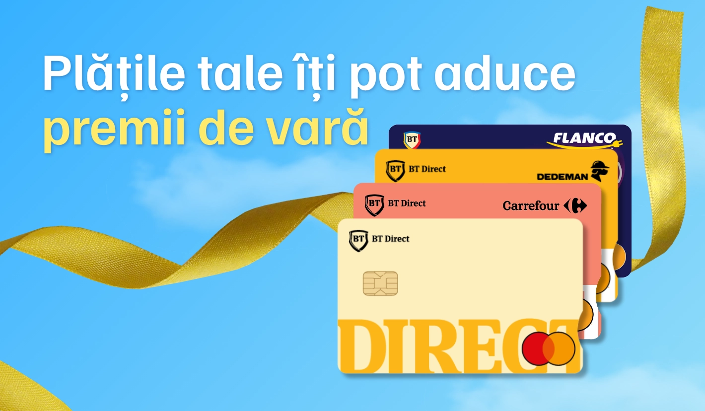 Plățile tale îți pot aduce premii de vară
